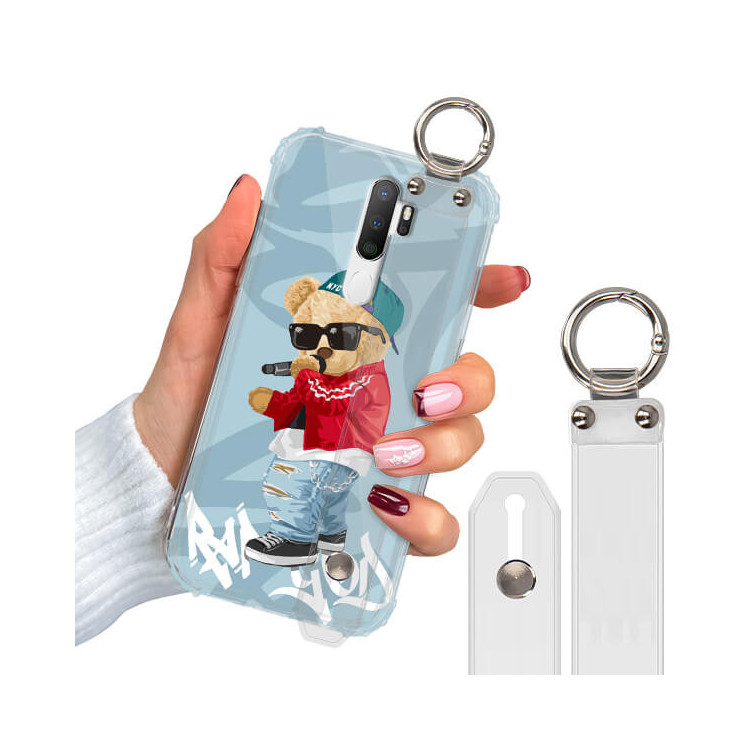 ETUI ANTISHOCK Z PASKIEM NA TELEFON OPPO A11 ST_TDD-101