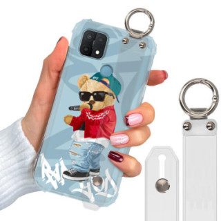 ETUI ANTISHOCK Z PASKIEM NA TELEFON OPPO A15 ST_TDD-101