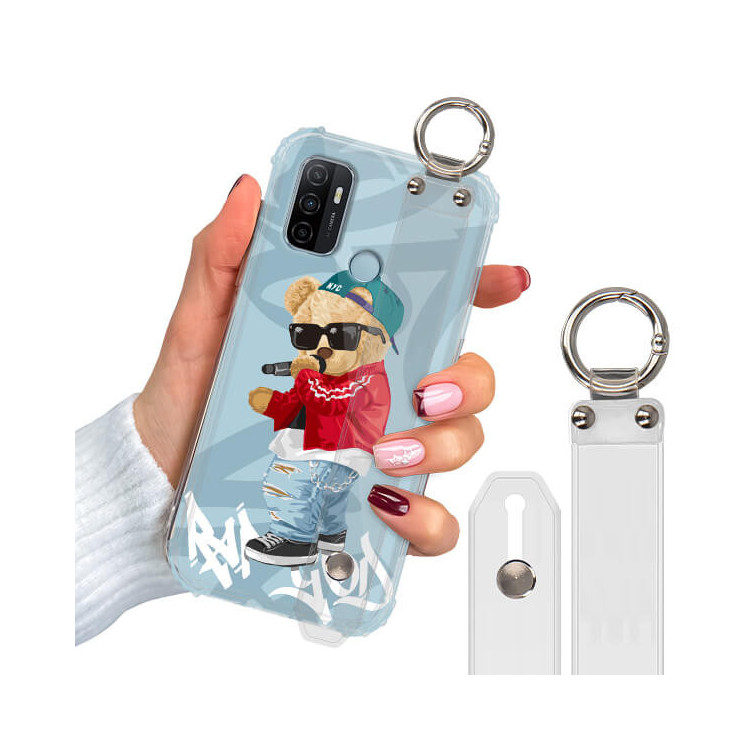 ETUI ANTISHOCK Z PASKIEM NA TELEFON OPPO A53 ST_TDD-101