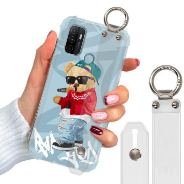 ETUI ANTISHOCK Z PASKIEM NA TELEFON OPPO A53 ST_TDD-101