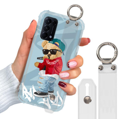 ETUI ANTISHOCK Z PASKIEM NA TELEFON OPPO RENO 5K ST_TDD-101