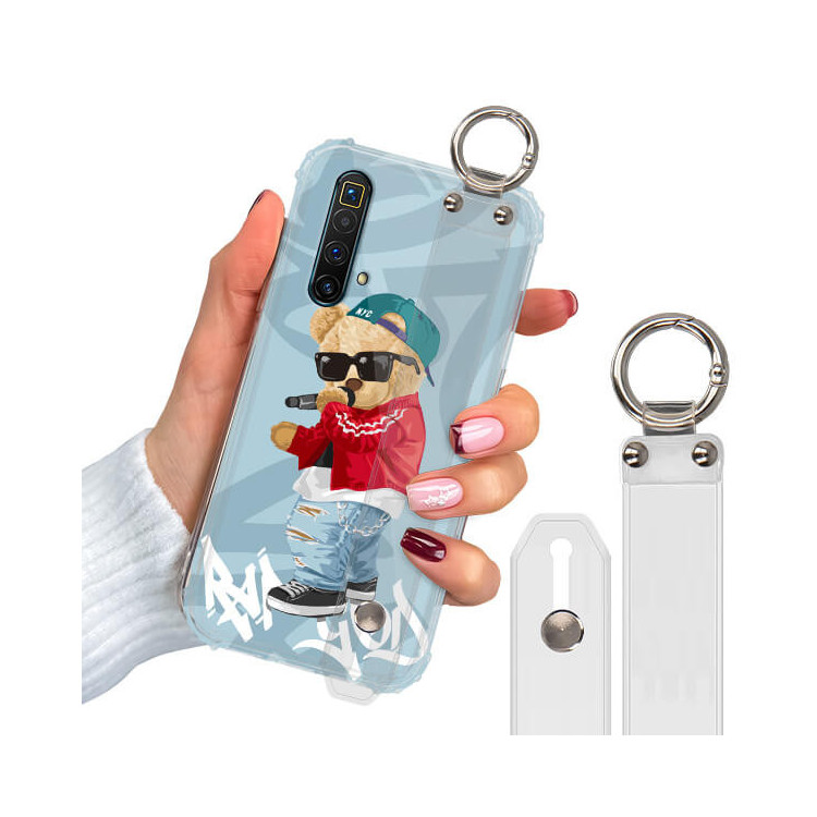 ETUI ANTISHOCK Z PASKIEM NA TELEFON REALME X50 ST_TDD-101