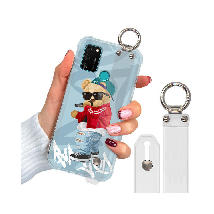 ETUI ANTISHOCK Z PASKIEM NA TELEFON HUAWEI HONOR 9A ST_TDD-101
