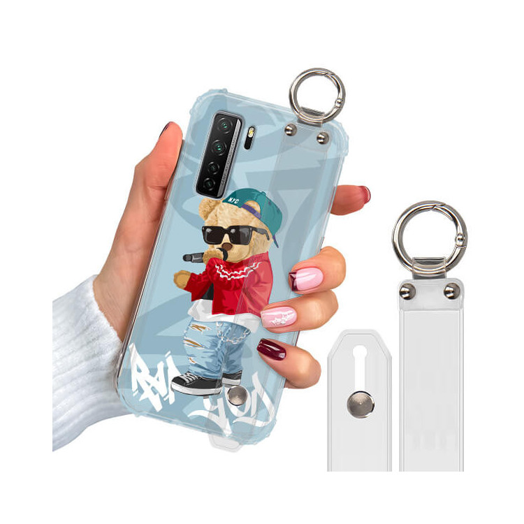 ETUI ANTISHOCK Z PASKIEM NA TELEFON HUAWEI P40 LITE 5G ST_TDD-101