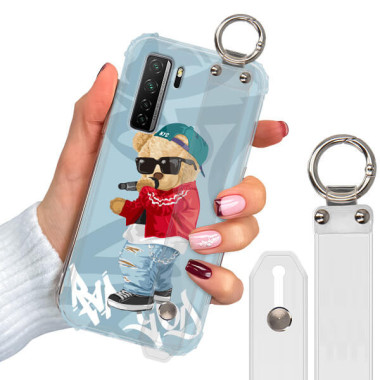 ETUI ANTISHOCK Z PASKIEM NA TELEFON HUAWEI P40 LITE 5G ST_TDD-101
