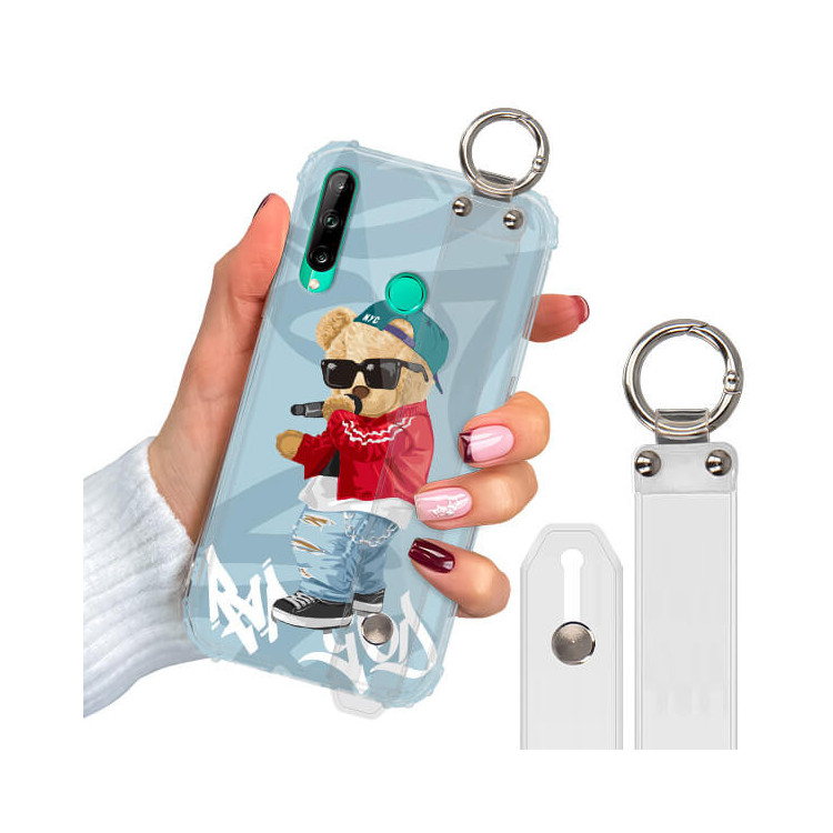 ETUI ANTISHOCK Z PASKIEM NA TELEFON HUAWEI P40 LITE E ST_TDD-101