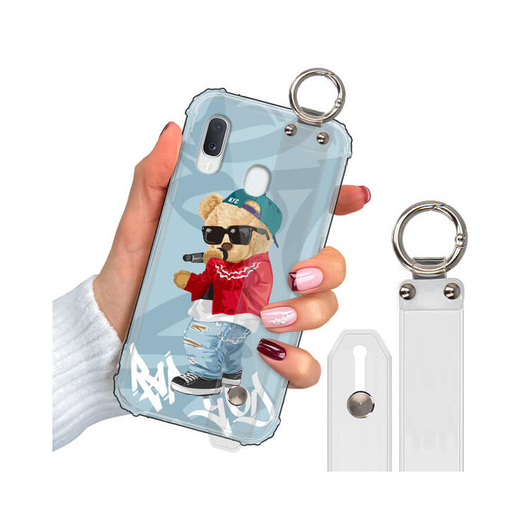 ETUI ANTISHOCK Z PASKIEM NA TELEFON SAMSUNG GALAXY A20E ST_TDD-101