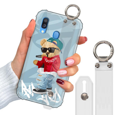 ETUI ANTISHOCK Z PASKIEM NA TELEFON SAMSUNG GALAXY A40 ST_TDD-101