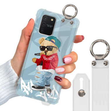 ETUI ANTISHOCK Z PASKIEM NA TELEFON SAMSUNG GALAXY S10 LITE ST_TDD-101