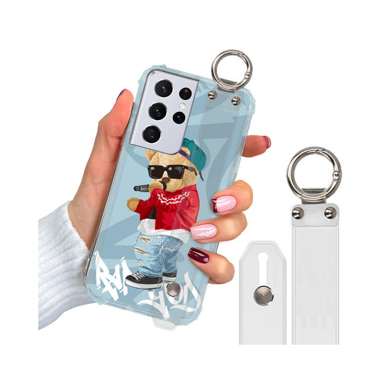 ETUI ANTISHOCK Z PASKIEM NA TELEFON SAMSUNG GALAXY S21 ULTRA ST_TDD-101