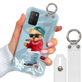 ETUI ANTISHOCK Z PASKIEM NA TELEFON XIAOMI POCO M3 ST_TDD-101