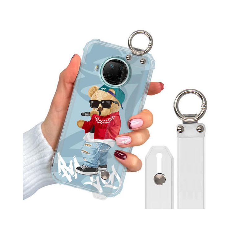ETUI ANTISHOCK Z PASKIEM NA TELEFON XIAOMI REDMI NOTE 9 5G ST_TDD-101
