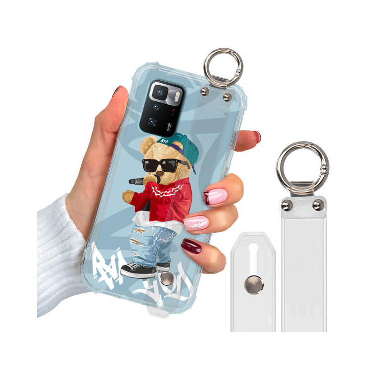 ETUI ANTISHOCK Z PASKIEM NA TELEFON XIAOMI REDMI NOTE 10 PRO 5G ST_TDD-101