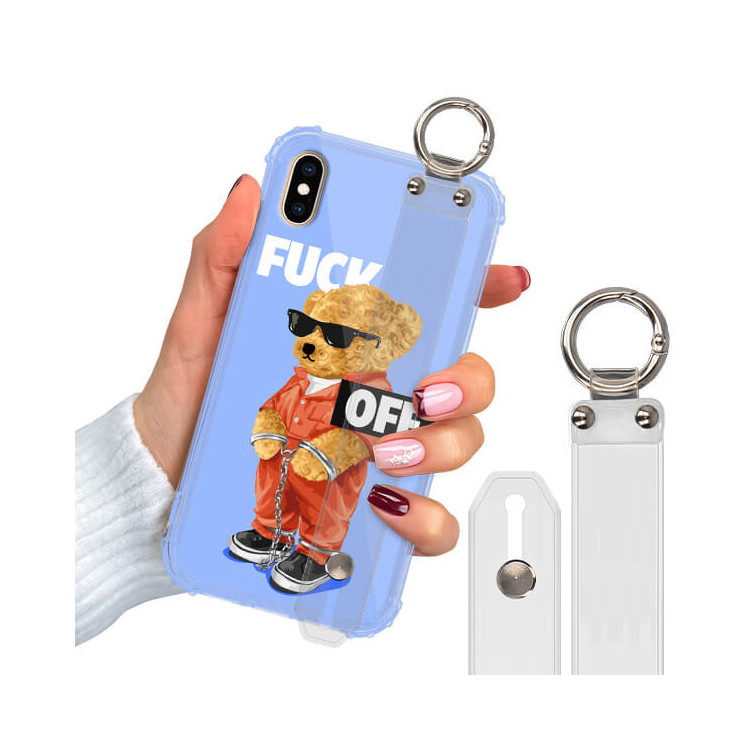ETUI ANTISHOCK Z PASKIEM NA TELEFON APPLE IPHONE XS MAX ST_TDD-102