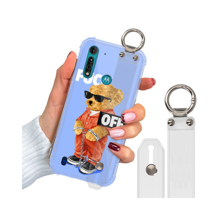ETUI ANTISHOCK Z PASKIEM NA TELEFON MOTOROLA G8 POWER LITE ST_TDD-102