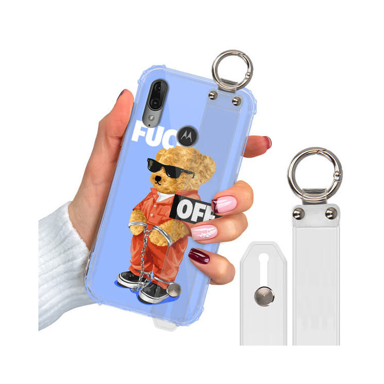 ETUI ANTISHOCK Z PASKIEM NA TELEFON MOTOROLA MOTO E6 PLUS ST_TDD-102