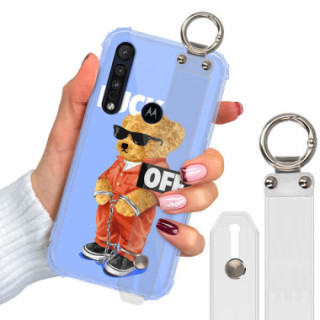 ETUI ANTISHOCK Z PASKIEM NA TELEFON MOTOROLA MOTO ONE MACRO ST_TDD-102
