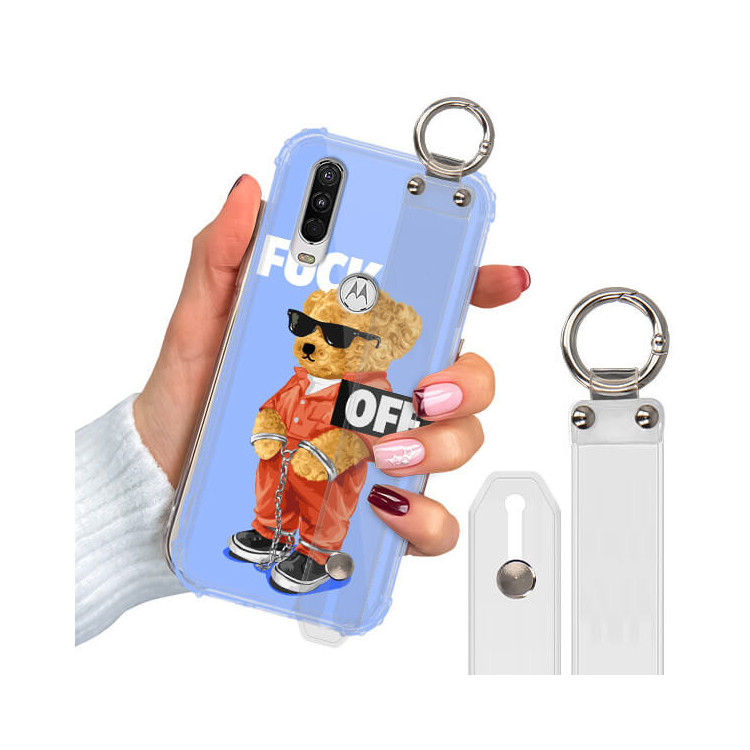 ETUI ANTISHOCK Z PASKIEM NA TELEFON MOTOROLA ONE ACTION ST_TDD-102