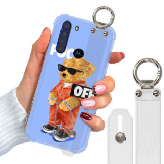 ETUI ANTISHOCK Z PASKIEM NA TELEFON MOTOROLA ONE FUSION ST_TDD-102