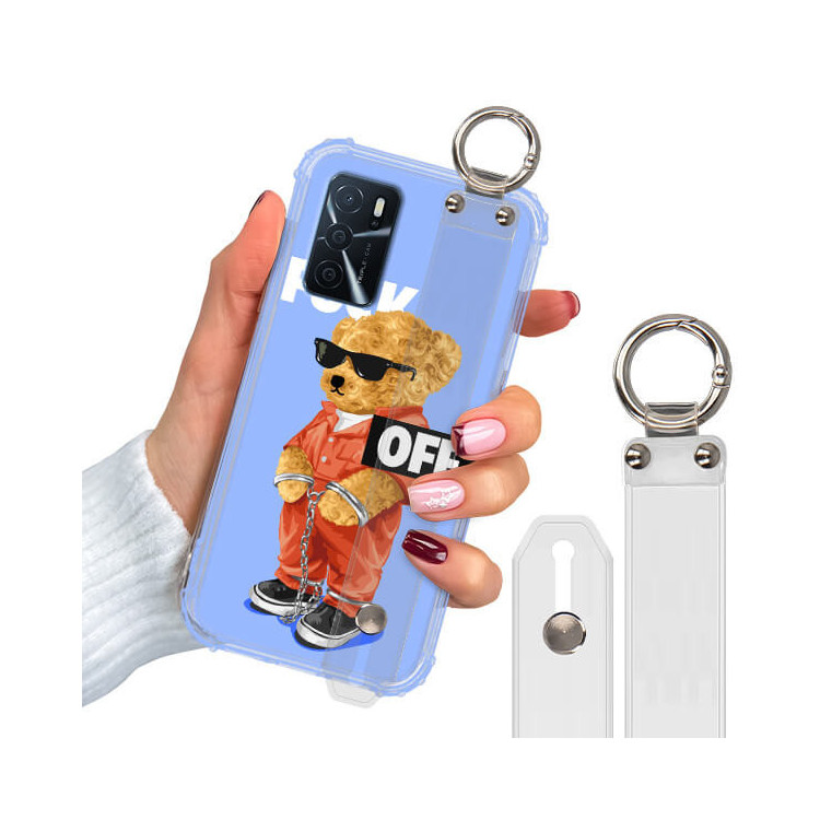 ETUI ANTISHOCK Z PASKIEM NA TELEFON OPPO A16 ST_TDD-102
