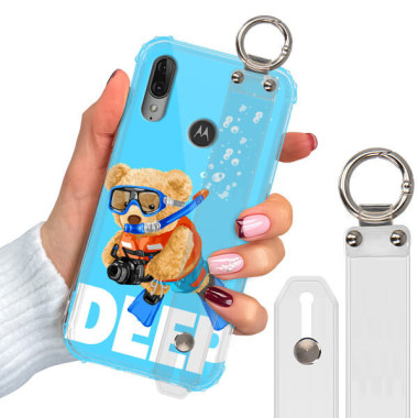 ETUI ANTISHOCK Z PASKIEM NA TELEFON MOTOROLA MOTO E6 PLUS ST_TDD-103