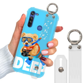 ETUI ANTISHOCK Z PASKIEM NA TELEFON MOTOROLA MOTO G8 ST_TDD-103