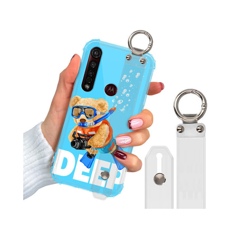 ETUI ANTISHOCK Z PASKIEM NA TELEFON MOTOROLA MOTO G8 PLUS ST_TDD-103