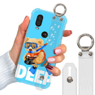 ETUI ANTISHOCK Z PASKIEM NA TELEFON MOTOROLA MOTO P40 ST_TDD-103
