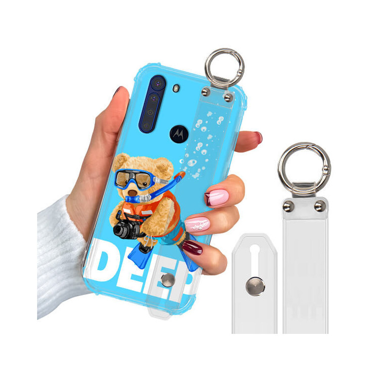 ETUI ANTISHOCK Z PASKIEM NA TELEFON MOTOROLA ONE FUSION ST_TDD-103
