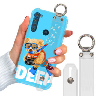 ETUI ANTISHOCK Z PASKIEM NA TELEFON MOTOROLA ONE FUSION PLUS ST_TDD-103