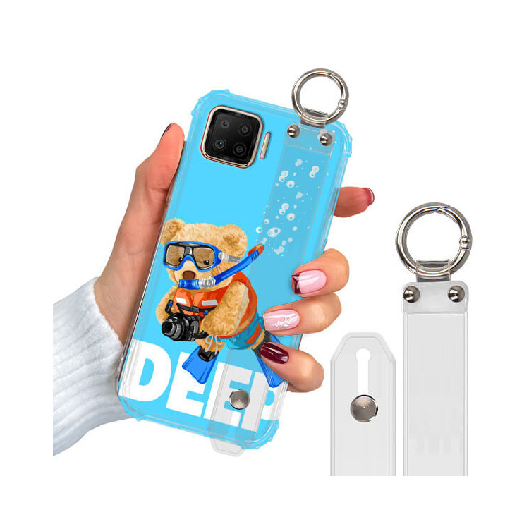 ETUI ANTISHOCK Z PASKIEM NA TELEFON OPPO F17 ST_TDD-103