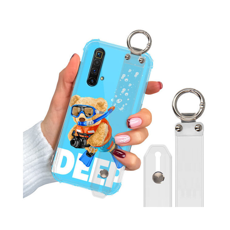 ETUI ANTISHOCK Z PASKIEM NA TELEFON REALME X50 ST_TDD-103