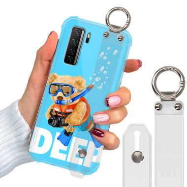 ETUI ANTISHOCK Z PASKIEM NA TELEFON HUAWEI P40 LITE 5G ST_TDD-103