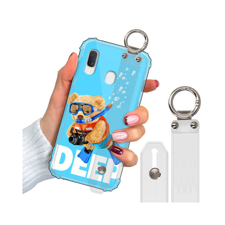 ETUI ANTISHOCK Z PASKIEM NA TELEFON SAMSUNG GALAXY A20E ST_TDD-103