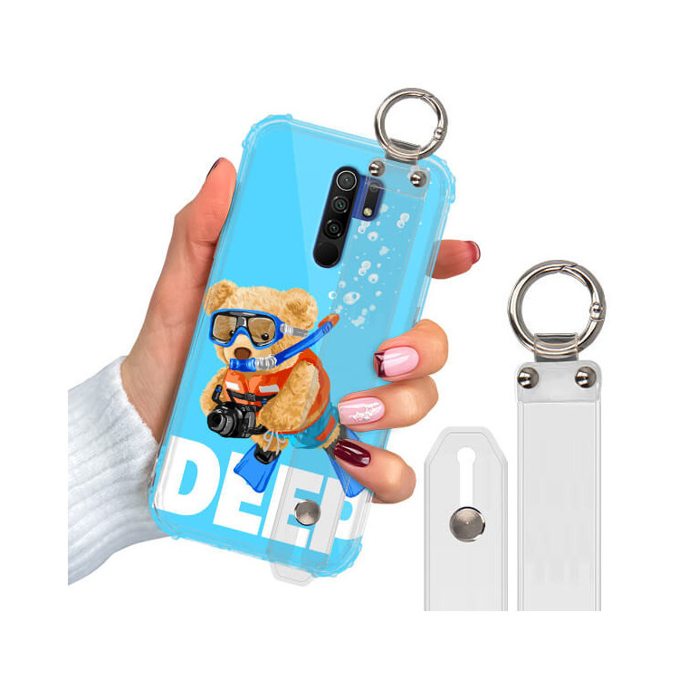 ETUI ANTISHOCK Z PASKIEM NA TELEFON XIAOMI REDMI 9 ST_TDD-103