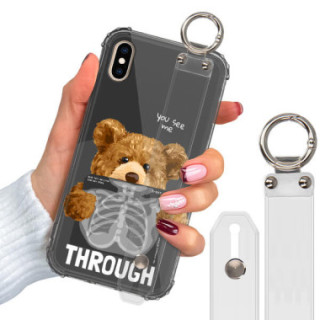 ETUI ANTISHOCK Z PASKIEM NA TELEFON APPLE IPHONE XS MAX ST_TDD-104