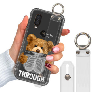 ETUI ANTISHOCK Z PASKIEM NA TELEFON MOTOROLA MOTO P40 ST_TDD-104