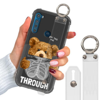 ETUI ANTISHOCK Z PASKIEM NA TELEFON MOTOROLA ONE FUSION PLUS ST_TDD-104