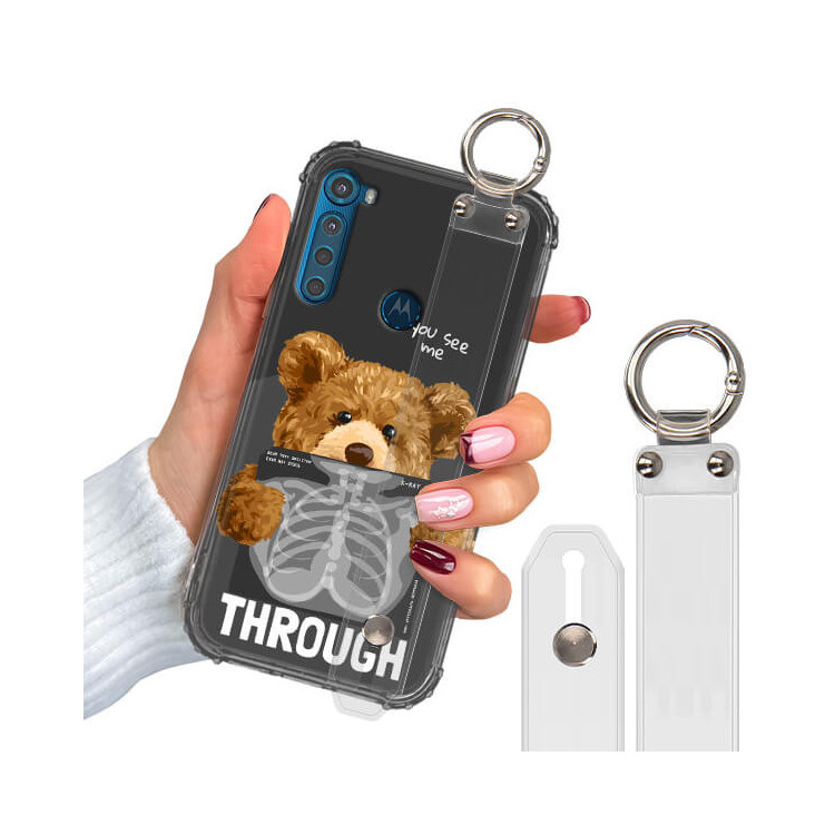 ETUI ANTISHOCK Z PASKIEM NA TELEFON MOTOROLA ONE FUSION PLUS ST_TDD-104