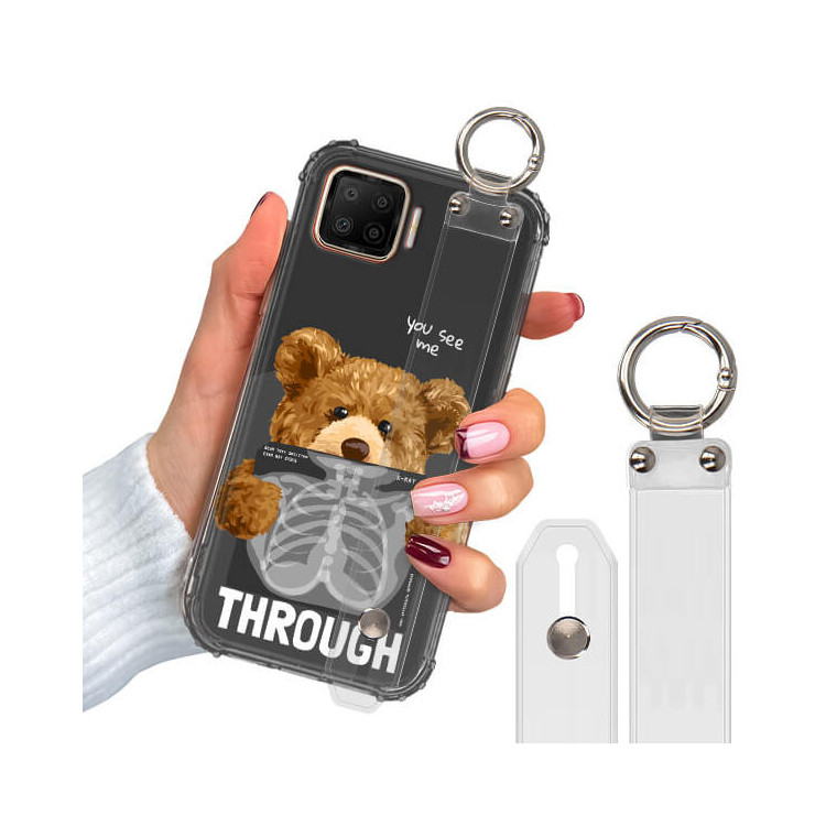ETUI ANTISHOCK Z PASKIEM NA TELEFON OPPO F17 ST_TDD-104