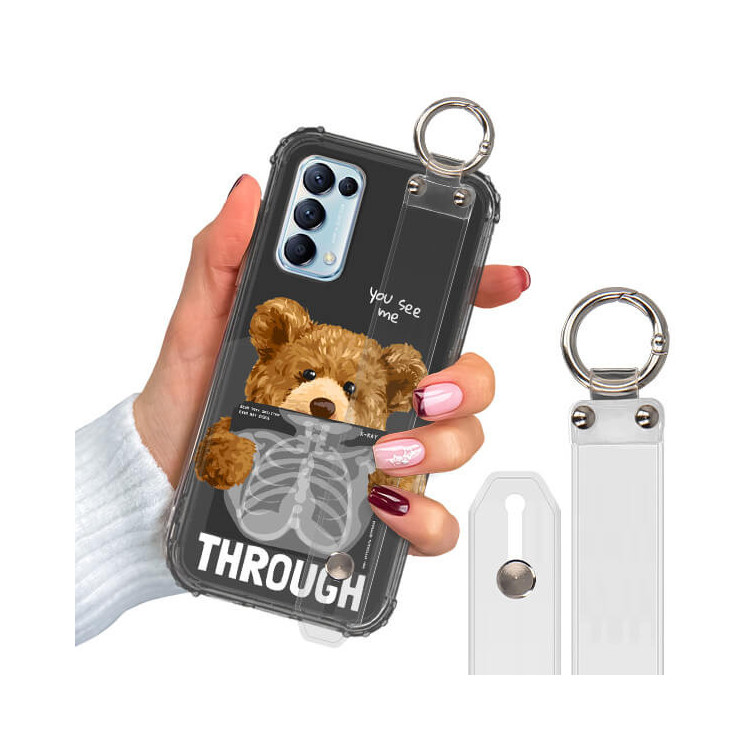 ETUI ANTISHOCK Z PASKIEM NA TELEFON OPPO RENO 5 5G ST_TDD-104