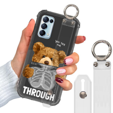 ETUI ANTISHOCK Z PASKIEM NA TELEFON OPPO RENO 5 5G ST_TDD-104