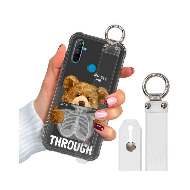ETUI ANTISHOCK Z PASKIEM NA TELEFON REALME C3 ST_TDD-104