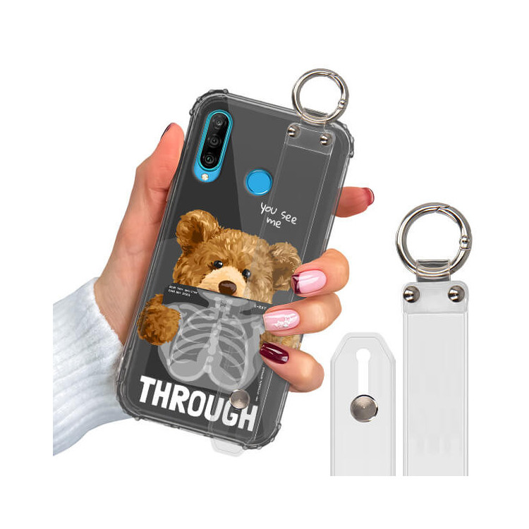 ETUI ANTISHOCK Z PASKIEM NA TELEFON HUAWEI P30 LITE ST_TDD-104