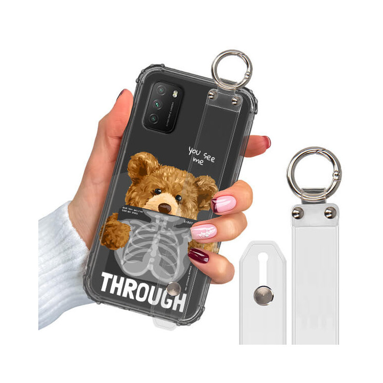 ETUI ANTISHOCK Z PASKIEM NA TELEFON XIAOMI POCO M3 ST_TDD-104