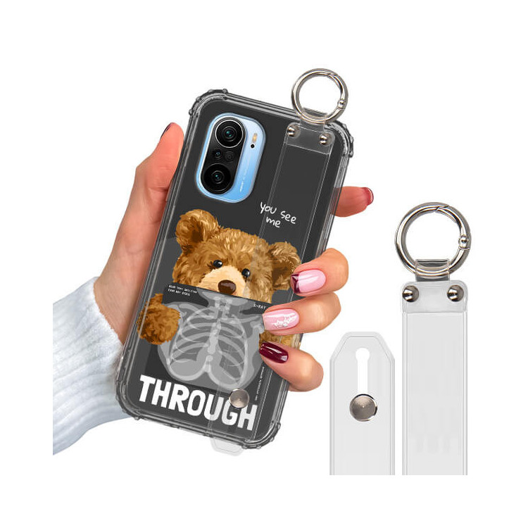 ETUI ANTISHOCK Z PASKIEM NA TELEFON XIAOMI REDMI K40 ST_TDD-104