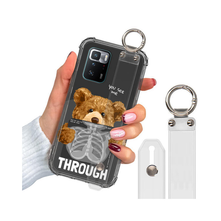 ETUI ANTISHOCK Z PASKIEM NA TELEFON XIAOMI REDMI NOTE 10 PRO 5G ST_TDD-104