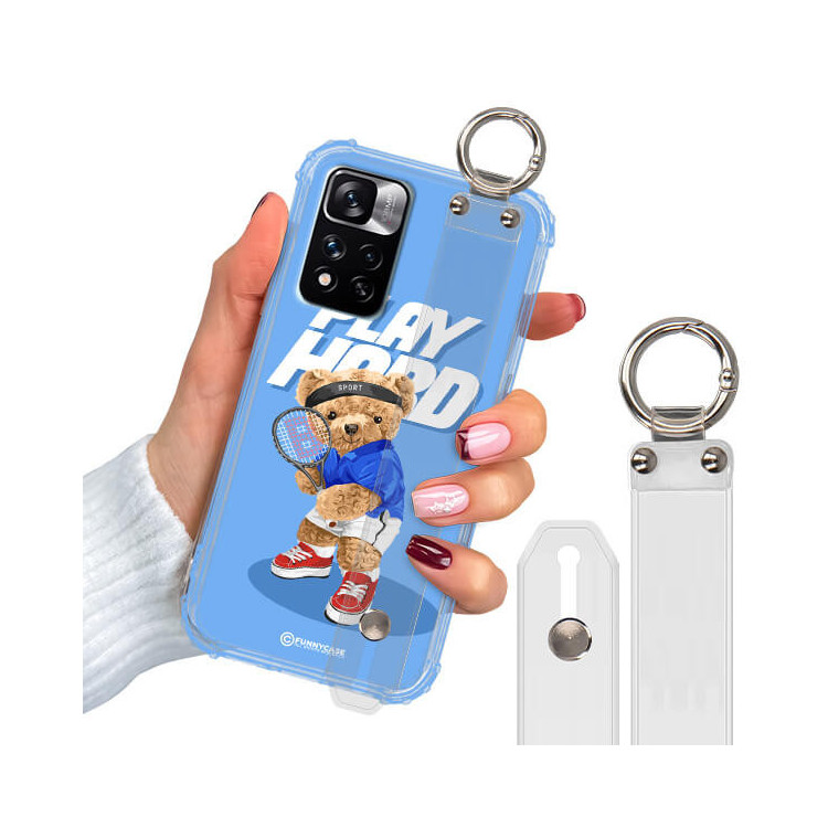 ETUI ANTISHOCK Z PASKIEM NA TELEFON XIAOMI REDMI NOTE 11 PRO PLUS 5G ST_TDD-106