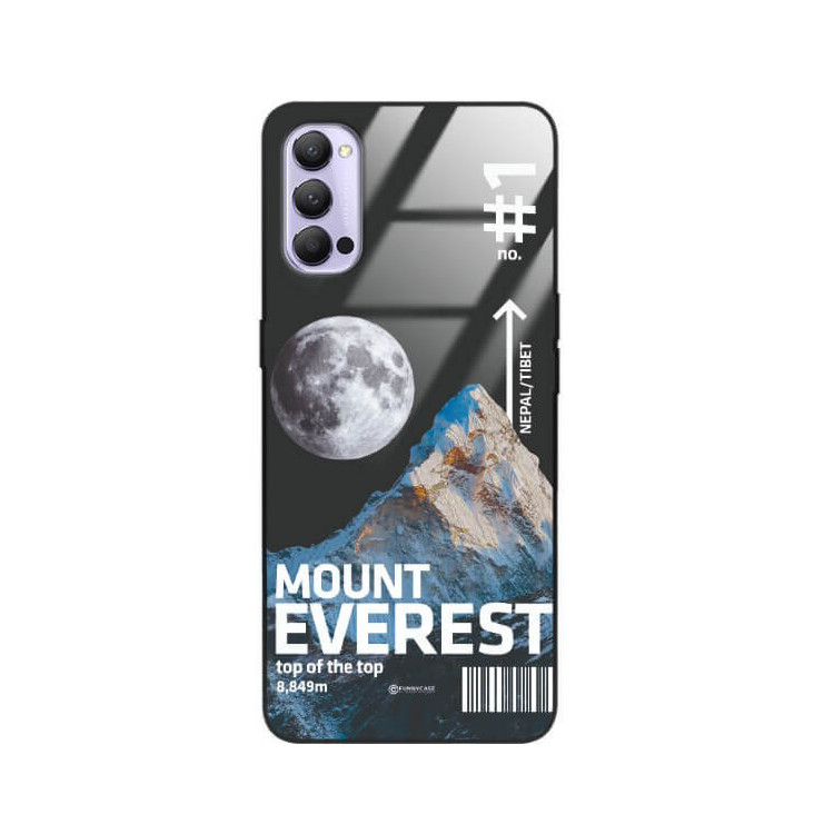ETUI BLACK CASE GLASS NA TELEFON OPPO RENO 4 / RENO 4 5G ST_TCL-100