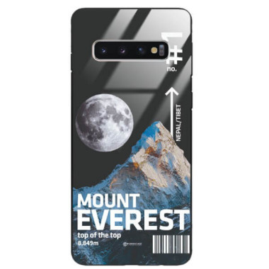 ETUI BLACK CASE GLASS NA TELEFON SAMSUNG GALAXY S10 ST_TCL-100